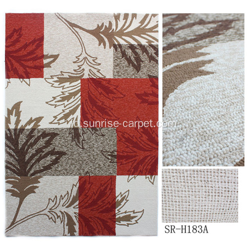 Hand Hooked Carpet dengan Design